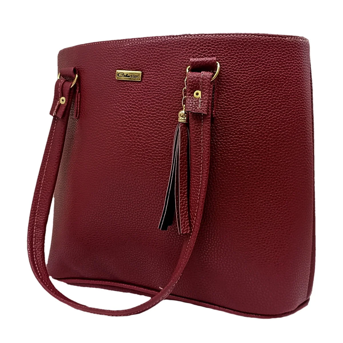 Bolsa de piel sint&eacute;tica vino, bolsa de mano